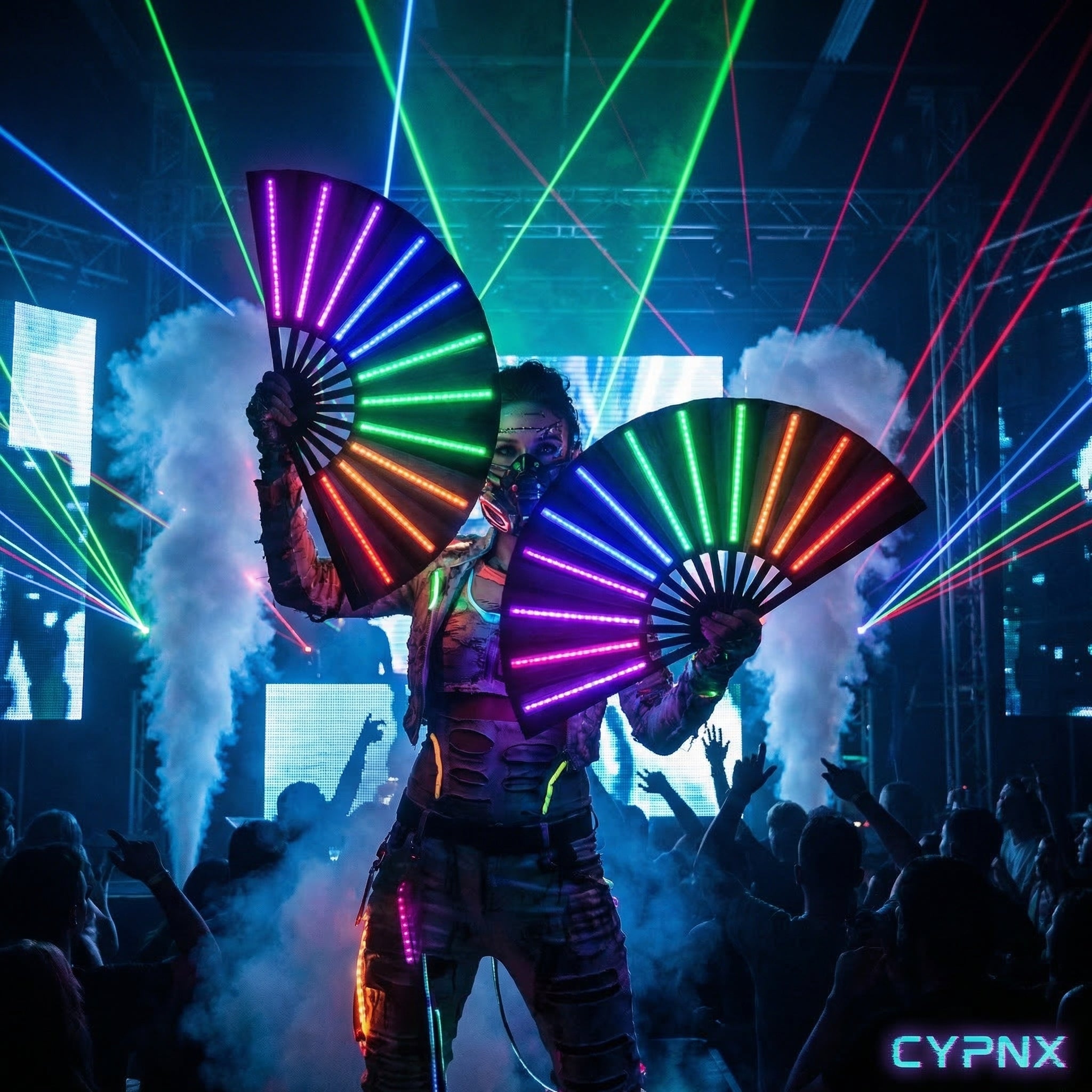 CYPNX Kinetic Glow Fan